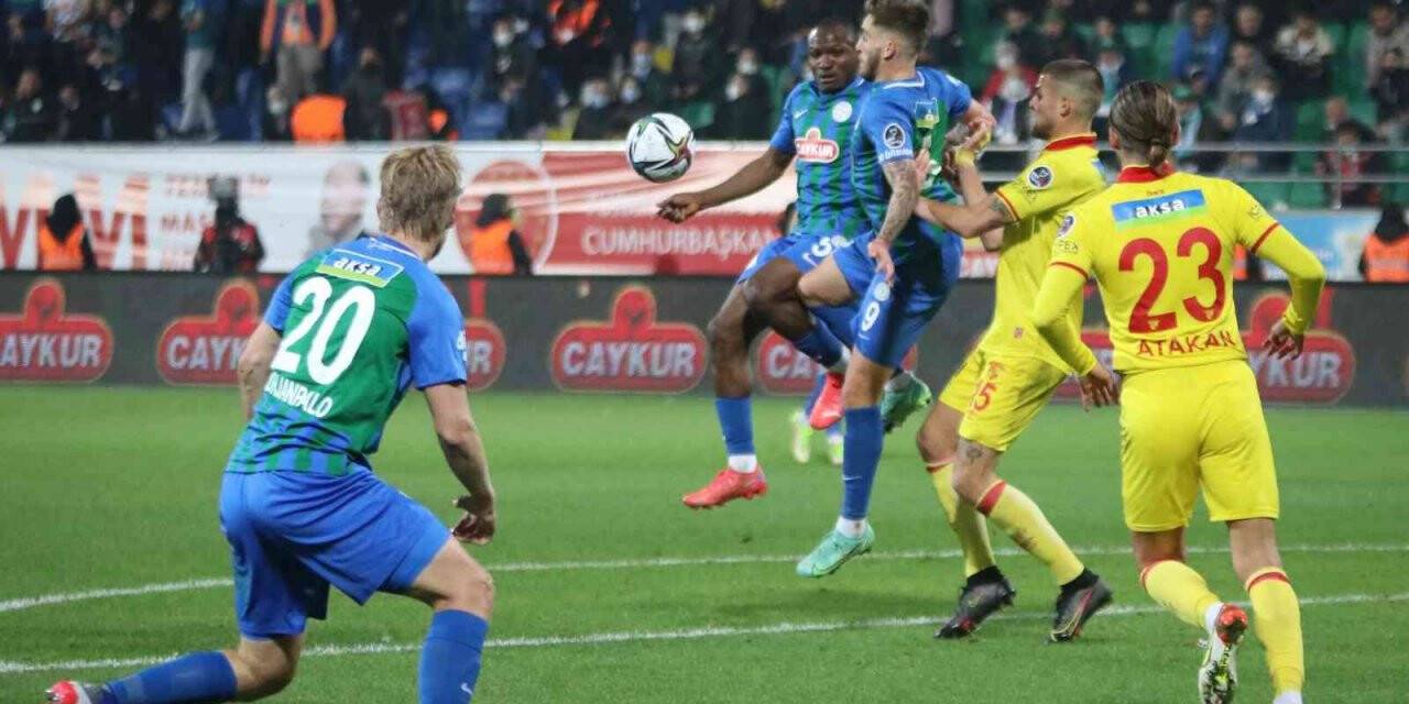 Süper Lig: Çaykur Rizespor: 3 - Göztepe: 1 (Maç sonucu)