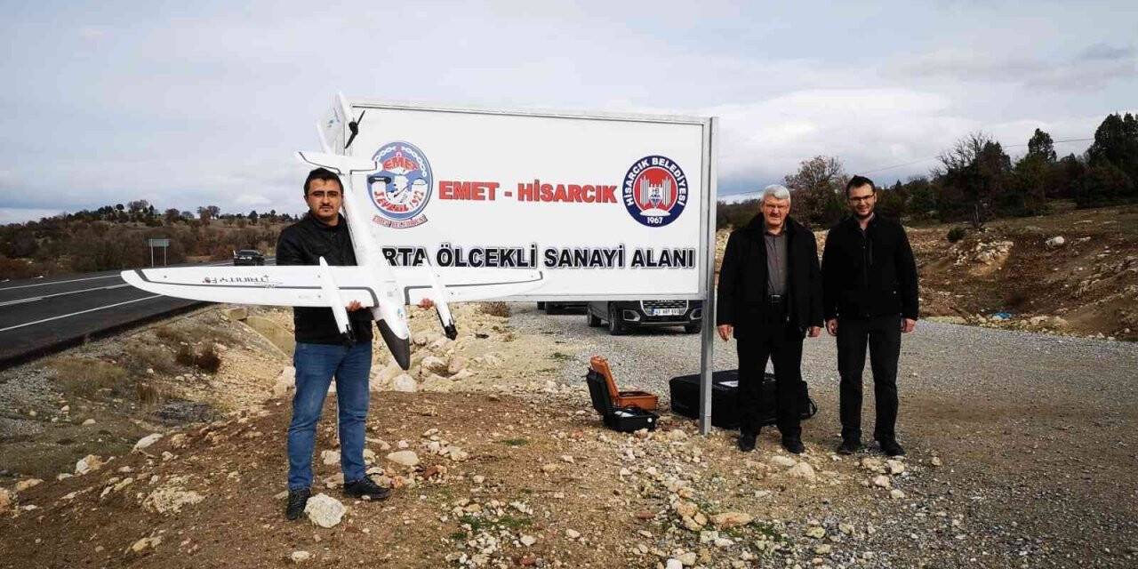 Emet-Hisarcık Orta Ölçekli Sanayi için harita çalışmaları tamamlandı