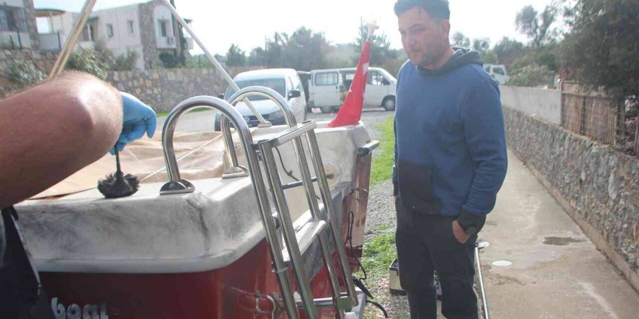 Bodrum’da kayık motoru hırsızlığı