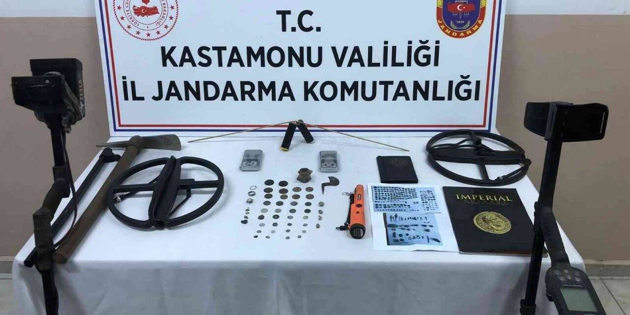 Kastamonu’da tarihi eser kaçakçılığı operasyonu