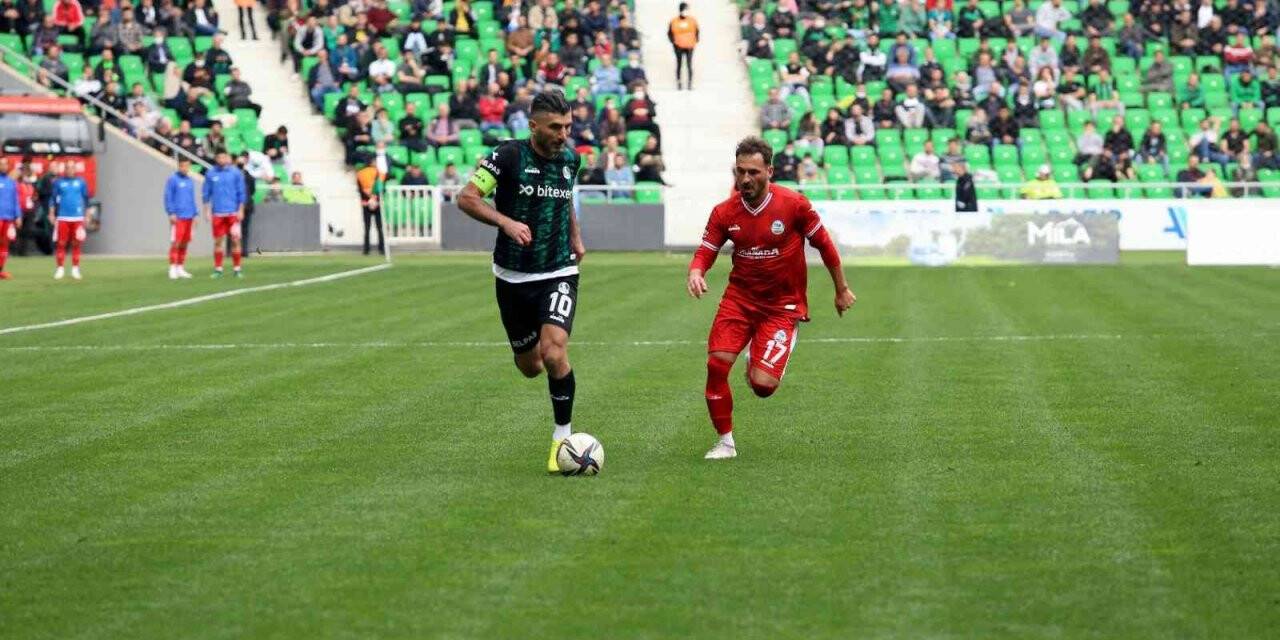 TFF 2. Lig: Sakaryaspor: 2 - Serik Belediyespor: 1