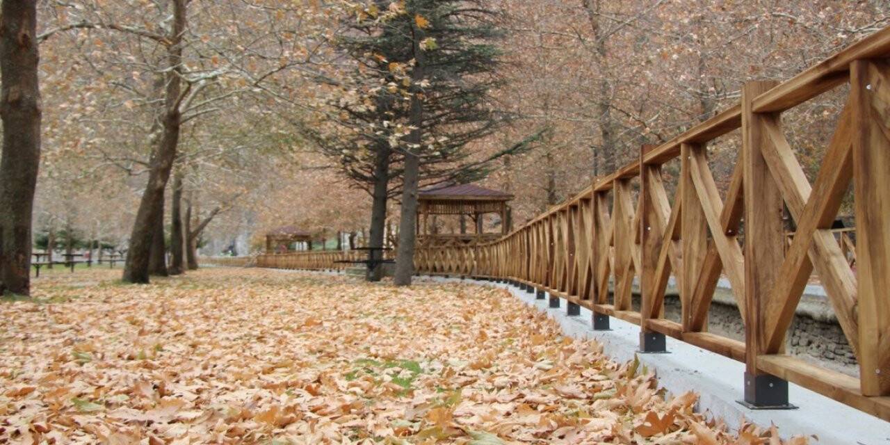 Kuğulu Mesire Alanı'nda  çalışmalar tamamlanıyor