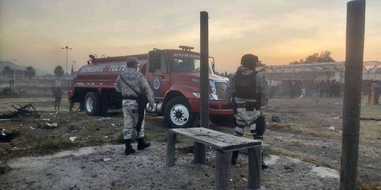 Meksika’da kaçak havai fişek atölyesinde patlama: 2 ölü, 15 yaralı