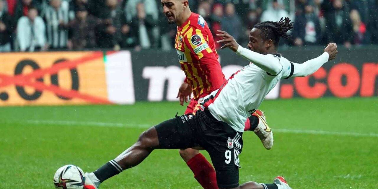 Spor Toto Süper Lig: Beşiktaş: 4 - Kayserispor: 2 (Maç sonucu)