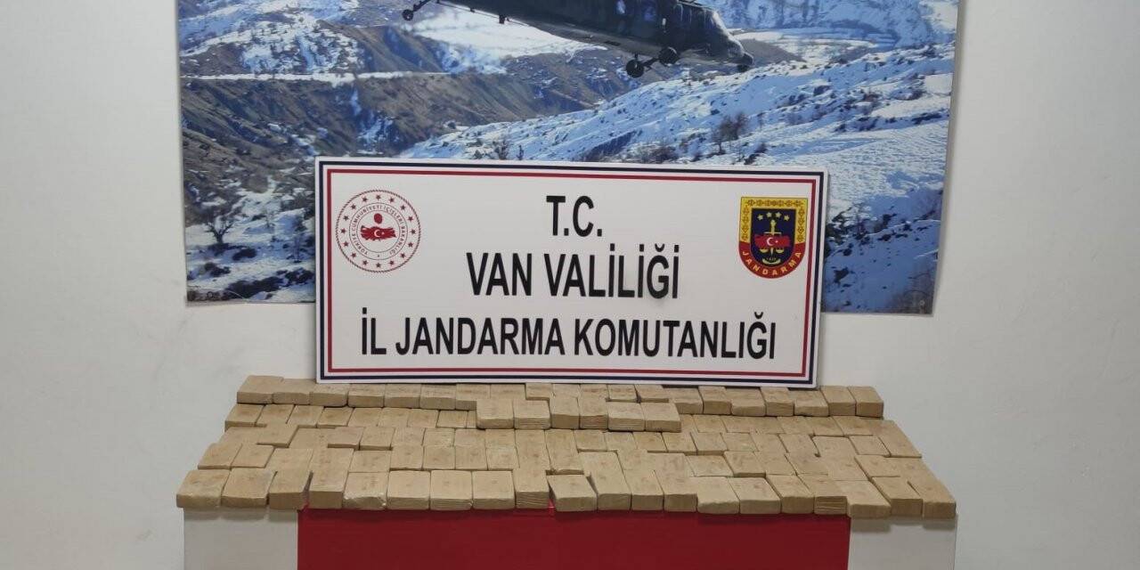 Van’da 102 kilo 500 gram eroin ele geçirildi