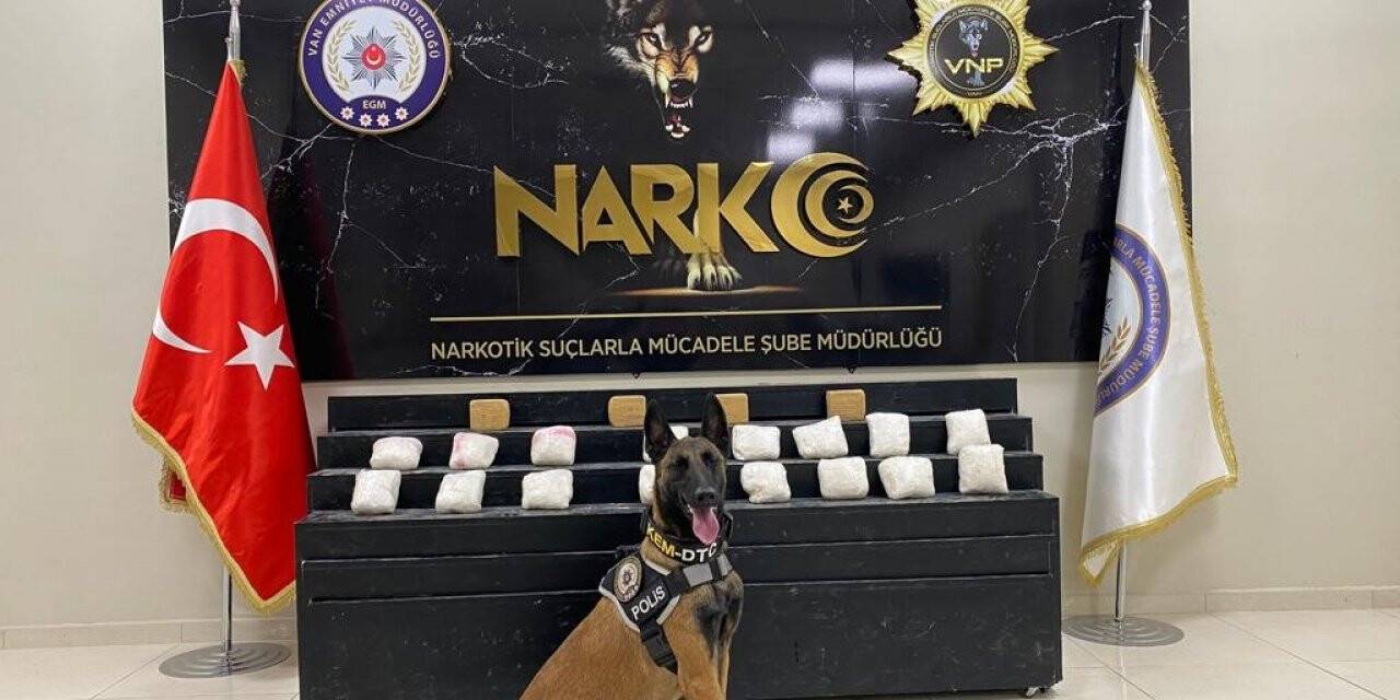 Van’da 117 kilo uyuşturucu ele geçirildi