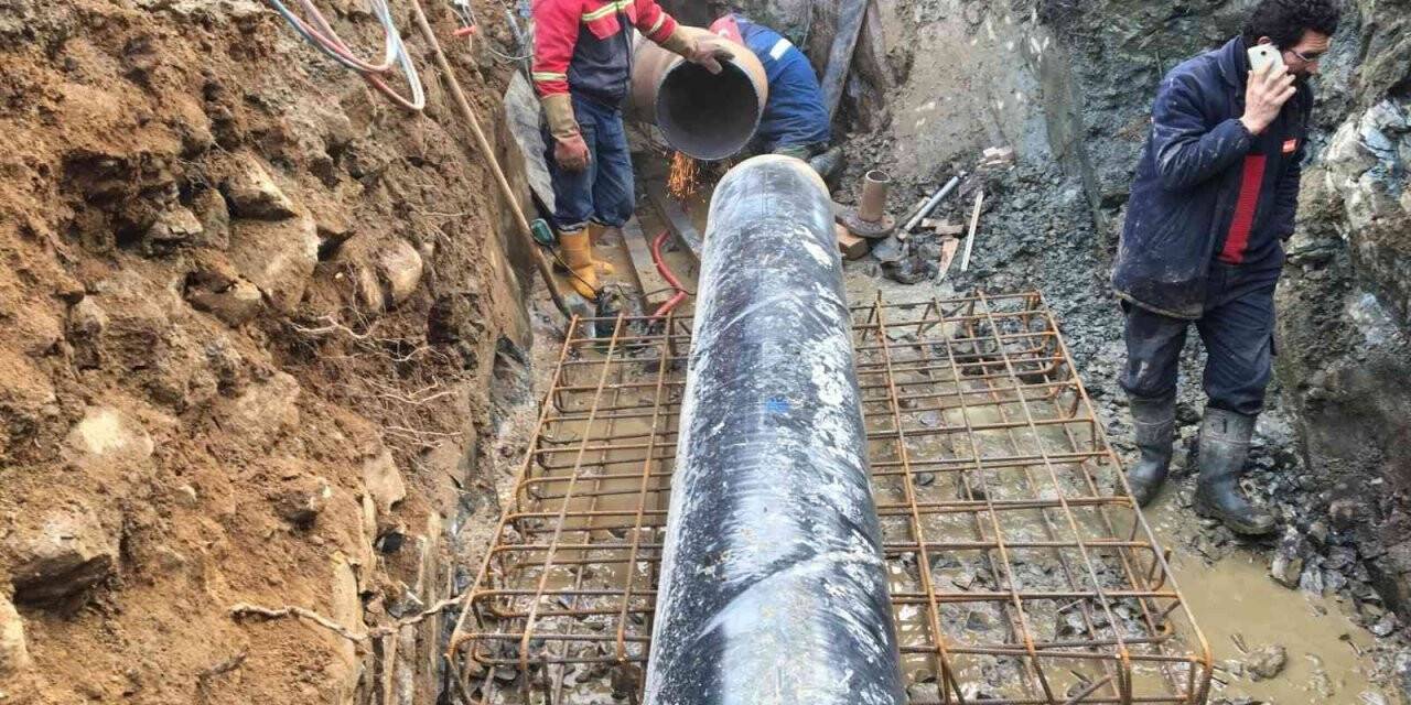 Rize içme suyu projesinde çalışmalar devam ediyor