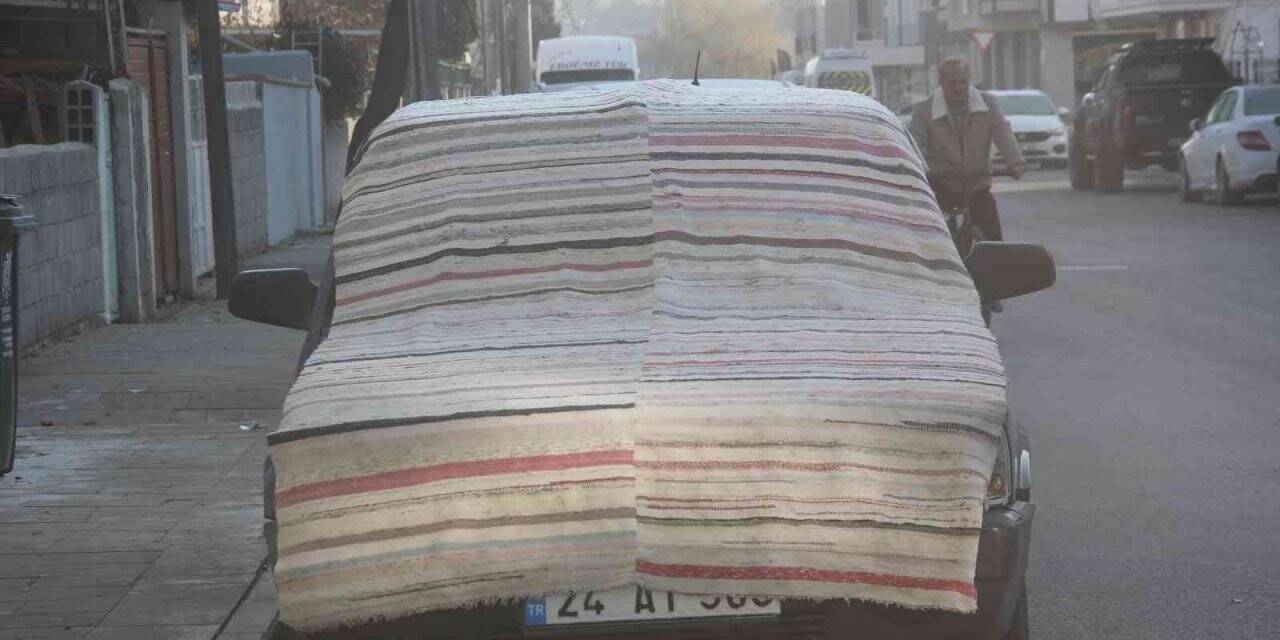 Erzincan’da kırağı ve buzlanmaya karşı battaniye önlemi