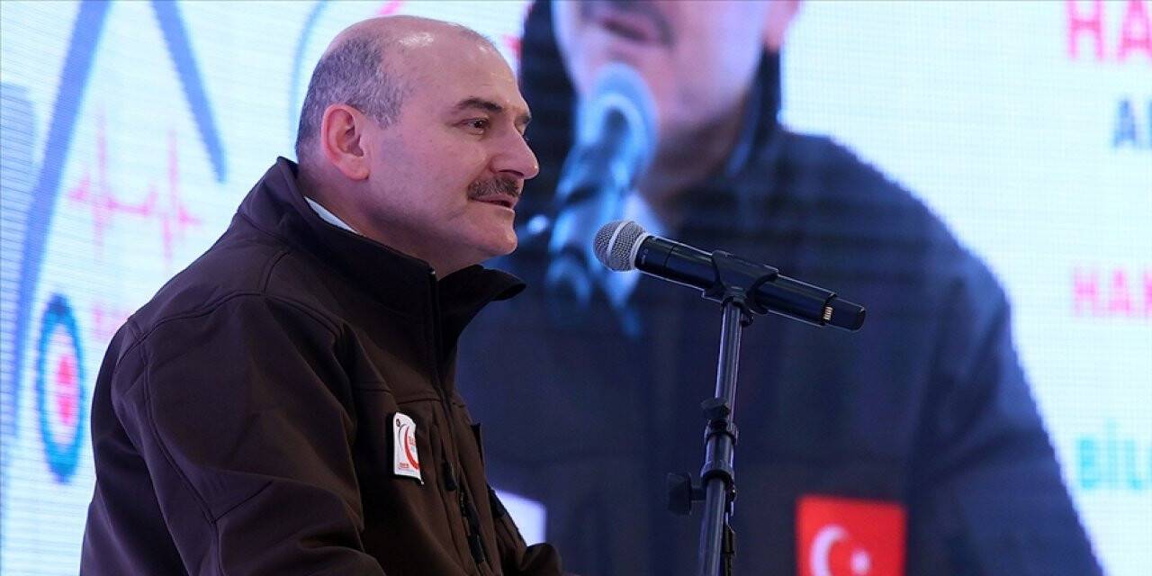 İçişleri Bakanı Soylu: Birçok sıkıntılardan geçtik ve geçiyoruz ama dünyada hiç kimseyi yalnız bırakmadık