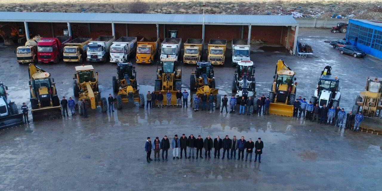 Beyşehir Belediyesi kışa hazır