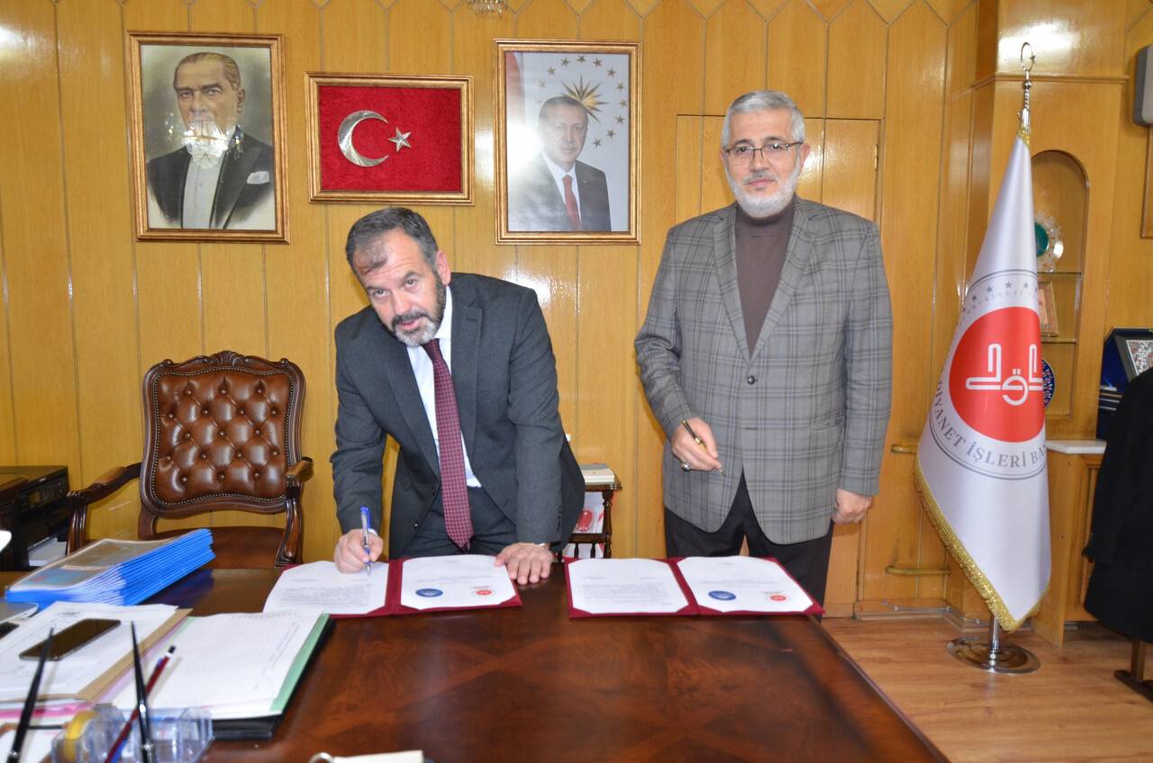 Konya İl Müftülüğü'nde işbirliği protokolü