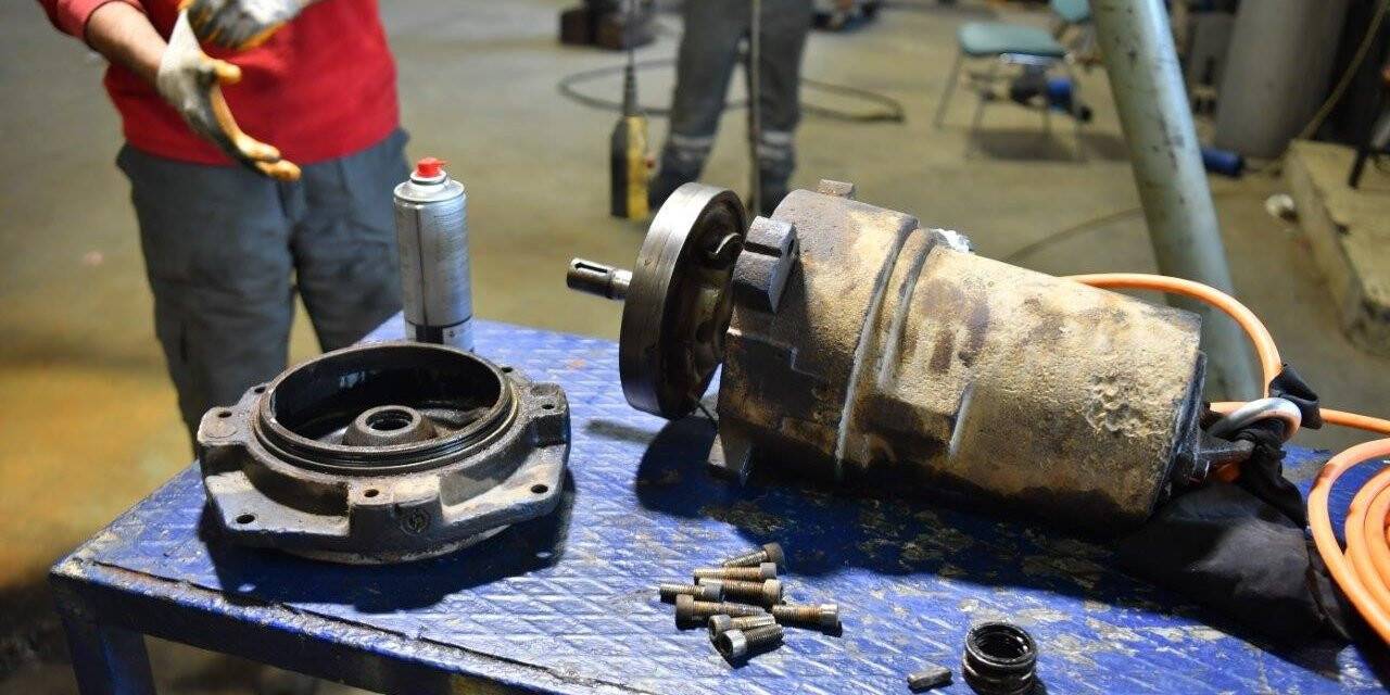 Kayseri OSB ekipmanların tamirini yapıyor