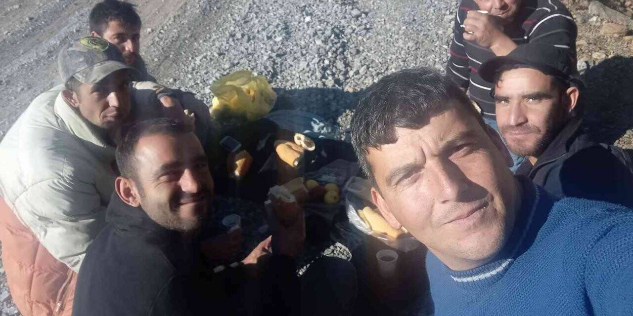 Çıntar avcıları sağanak ve kar yağışı sonrası iş başında