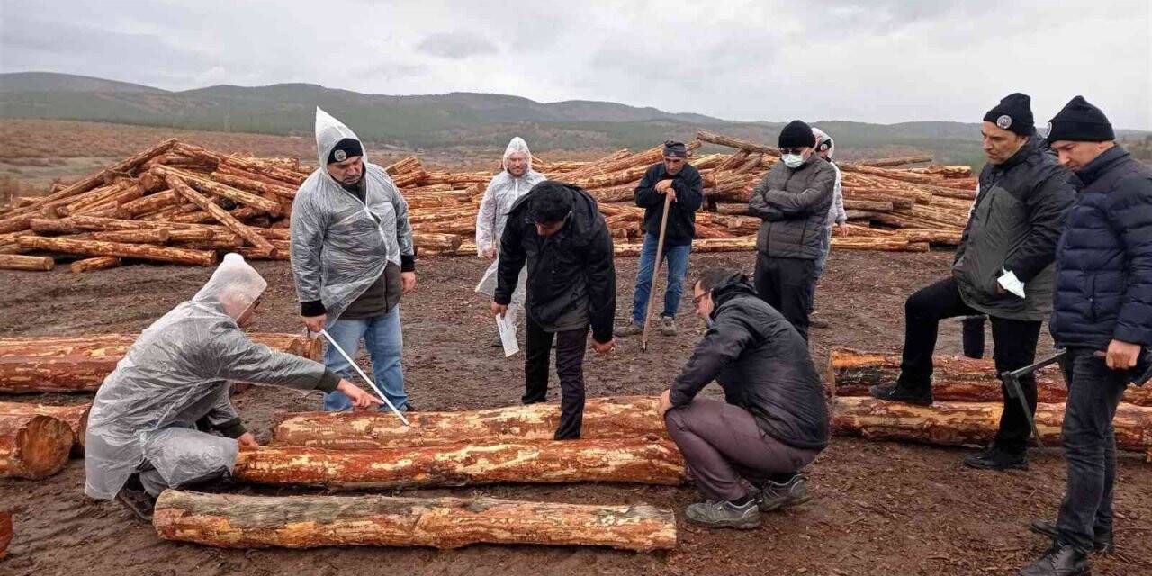 Orman emvali deposunda uygulamalı tatbikat