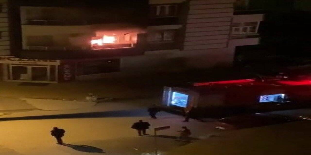 Adıyaman’da korkutan ev yangını