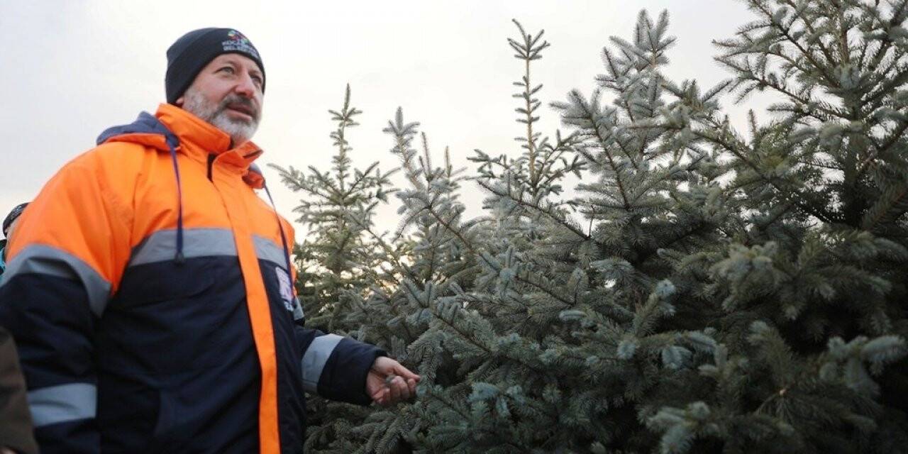 Türkiye’nin en büyük üretim ve lojistik üssü fidanlığı Kocasinan’da