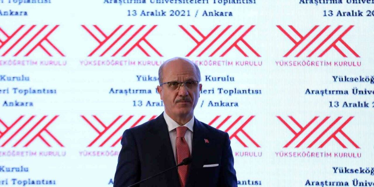 YÖK Başkanı Özvar: “20 devlet ve 3 vakıf üniversitesi araştırma üniversitesi oldu”