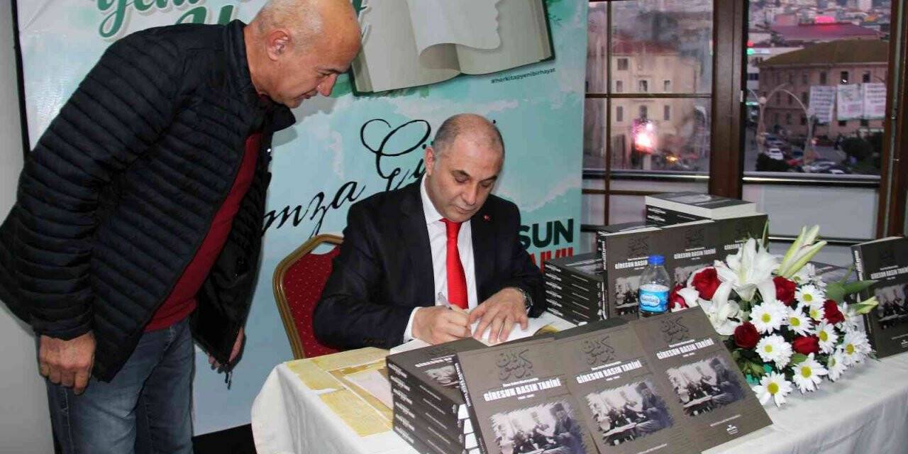 Giresun Basın Tarihi kitap oldu