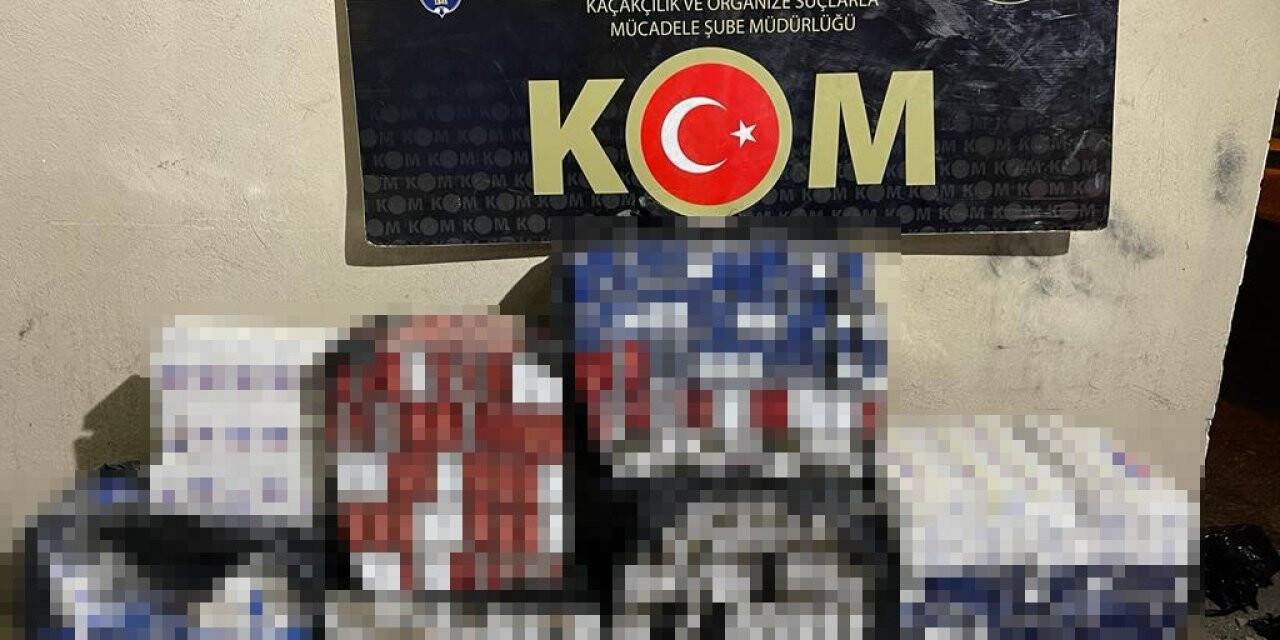 Batman’da 3 bin 650 paket kaçak sigara ele geçirildi