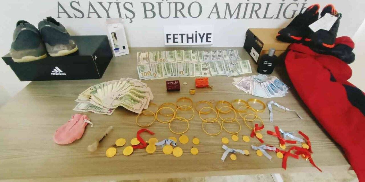 Hırsızın üzerinden çıkanlar polisi bile şaşırttı