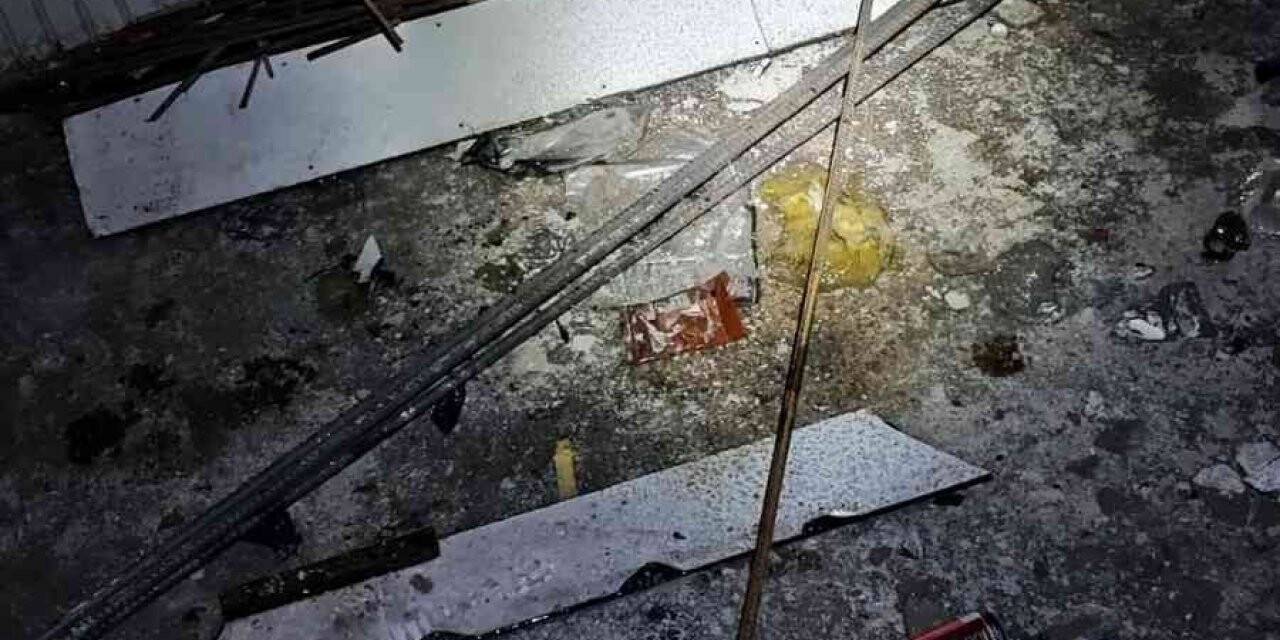 İnşaat demiri hırsızlarına suçüstü