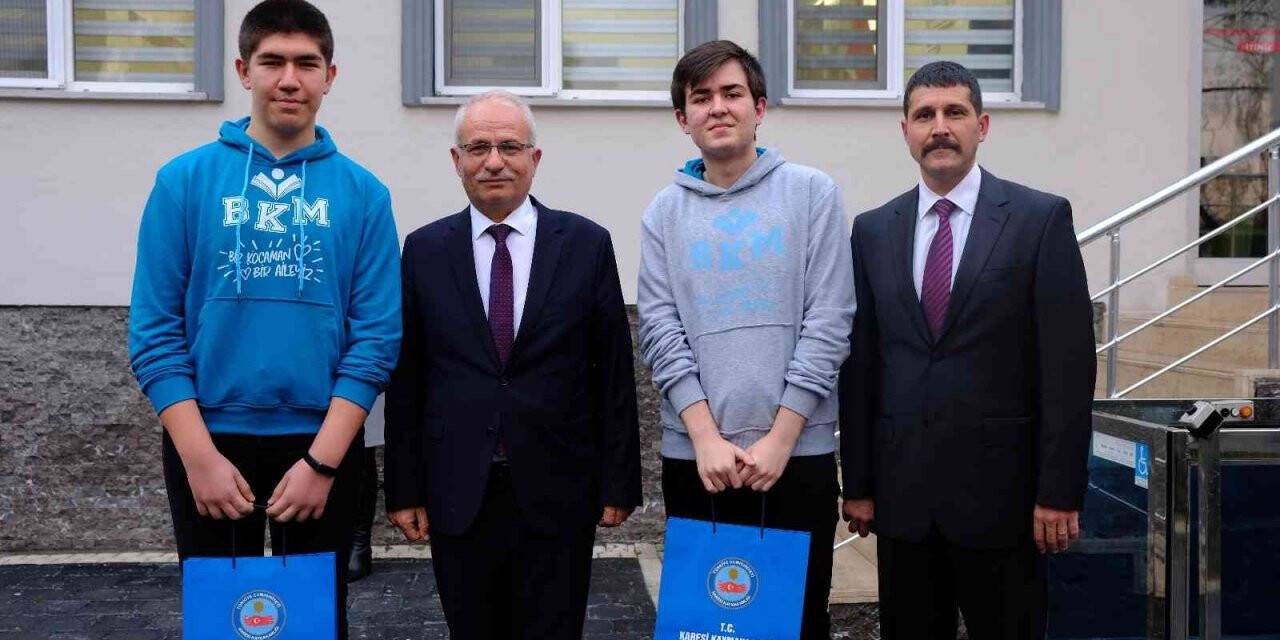Kaymakam, Balıkesir birincilerini ağırladı