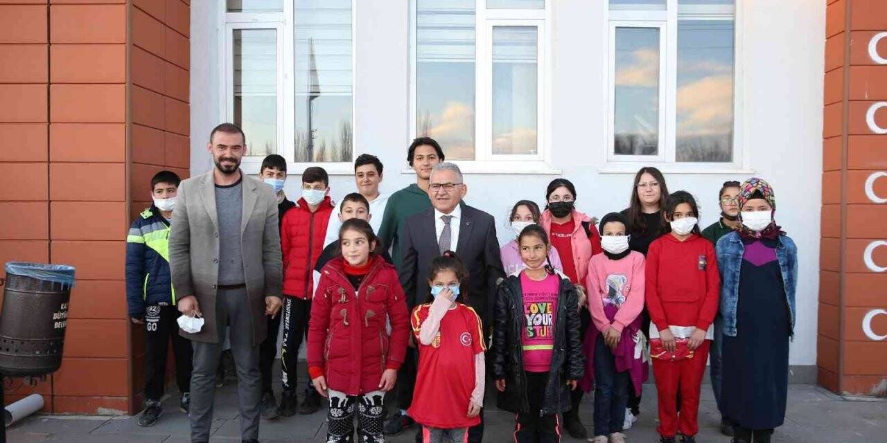 Başkan Büyükkılıç’tan Palas’a 6 ayrı müjde