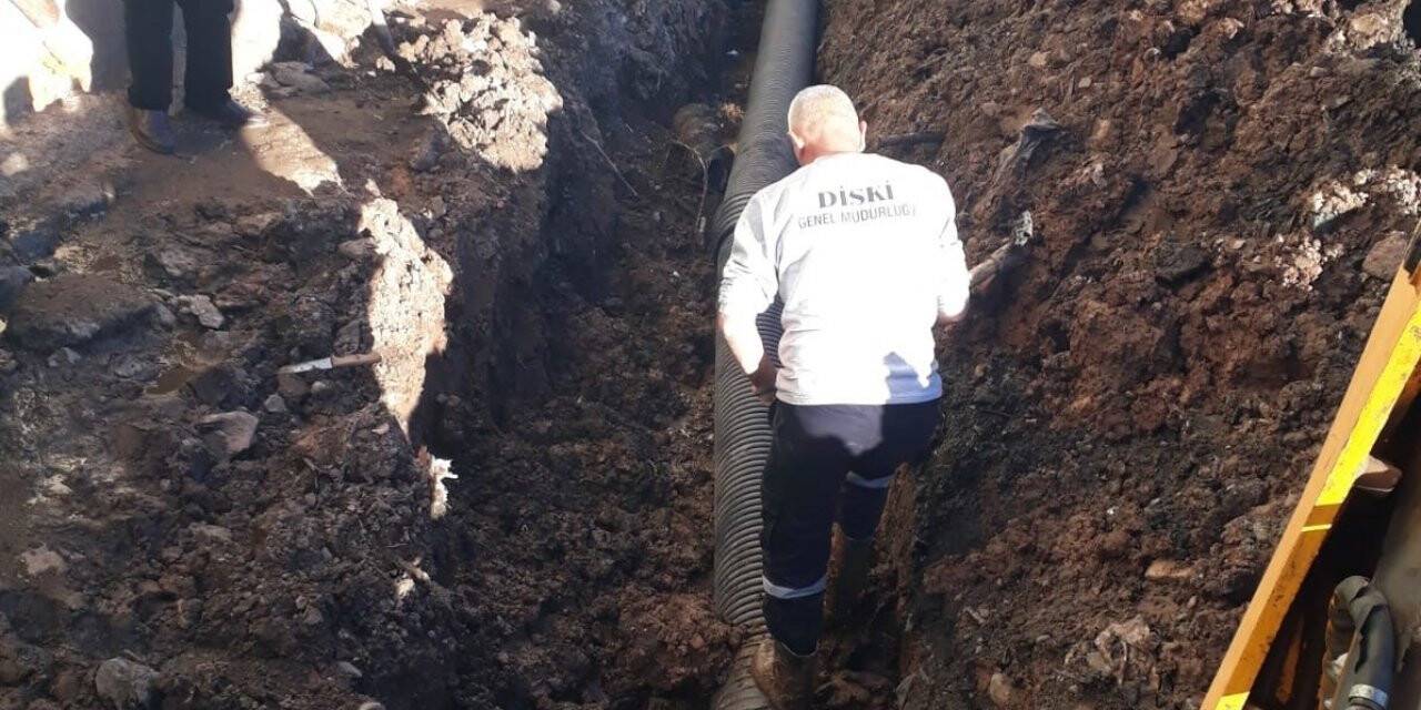 DİSKİ Hazro Kavaklıboğaz’da altyapı çalışmalarını tamamladı