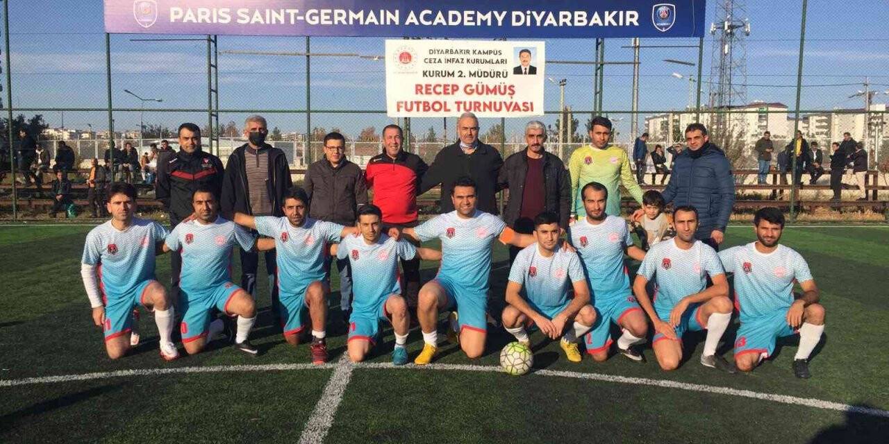 Cezaevi futbol turnuvası sona erdi, şampiyon 4 Nolu T Tipi Kapalı Ceza İnfaz Kurumu
