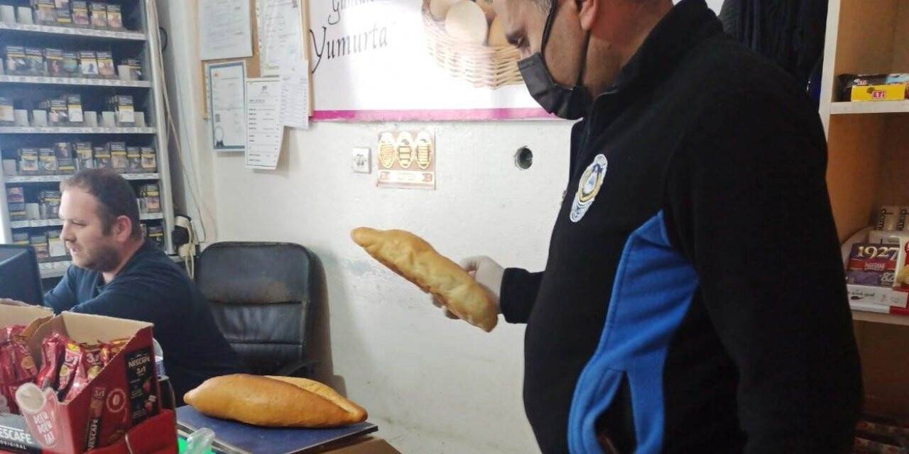 Altınova’da ekmek gramajı denetimi