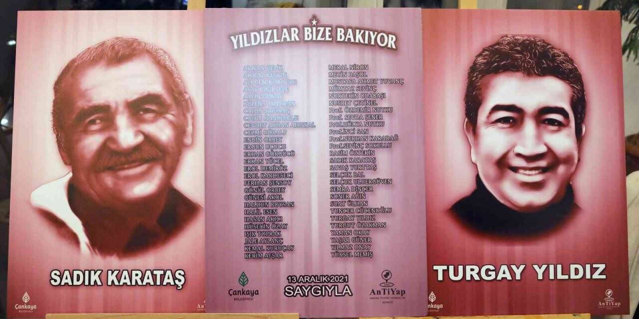 Yıldızlar sahnede anıldı