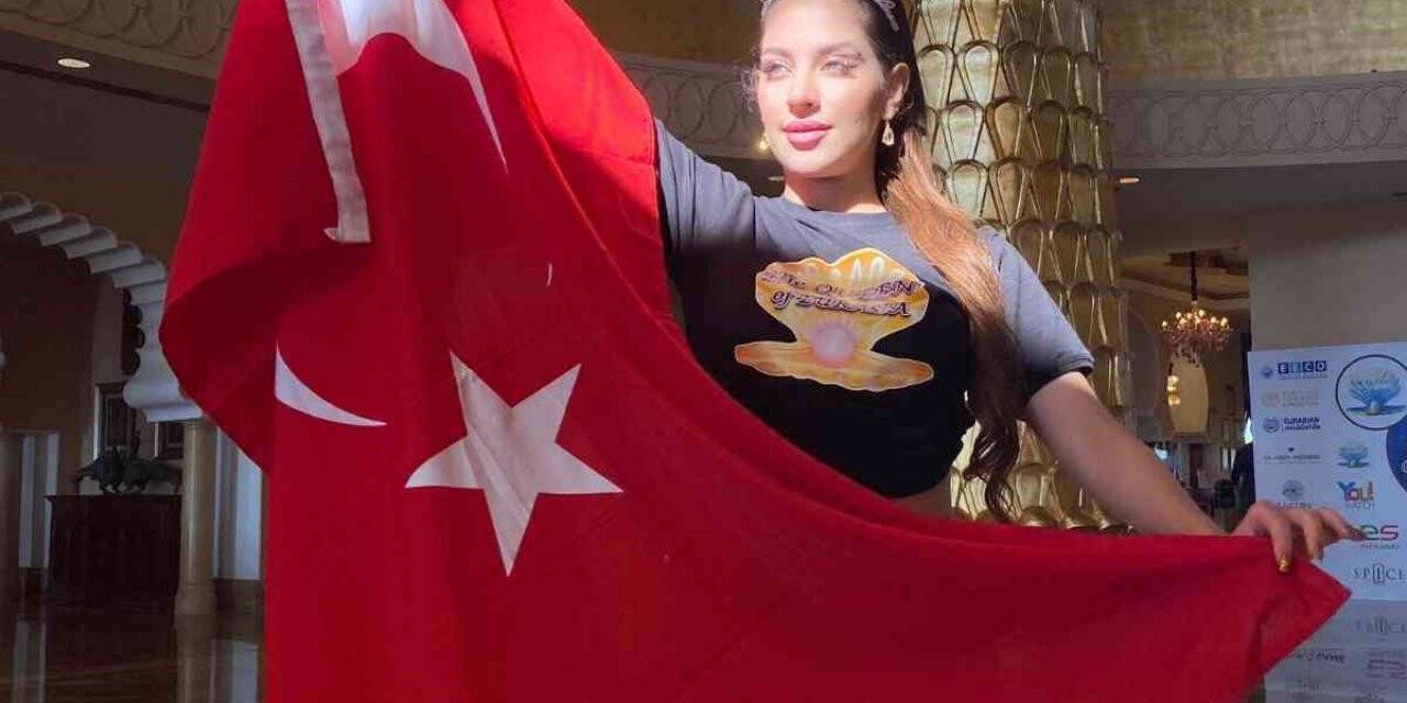 Rus asıllı güzel Türkiye’ye verdiği sözü tuttu, güzellik kraliçesi oldu