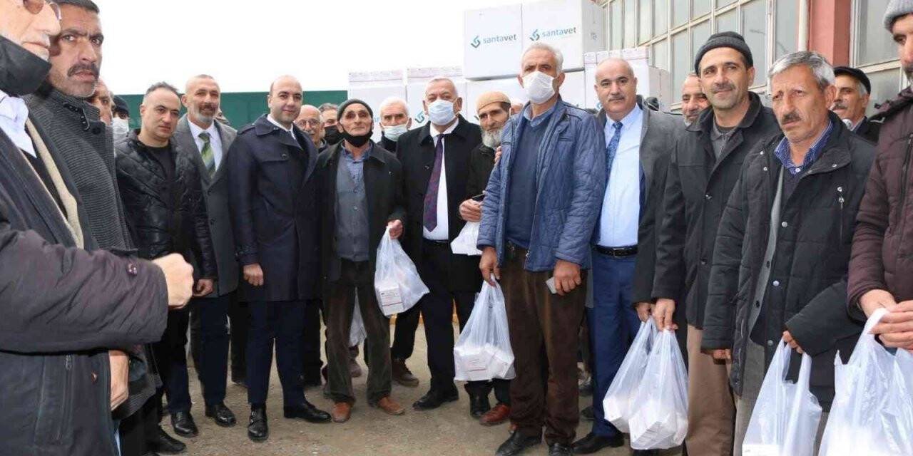 Elazığ’da arı yetiştiricilerin destek verildi