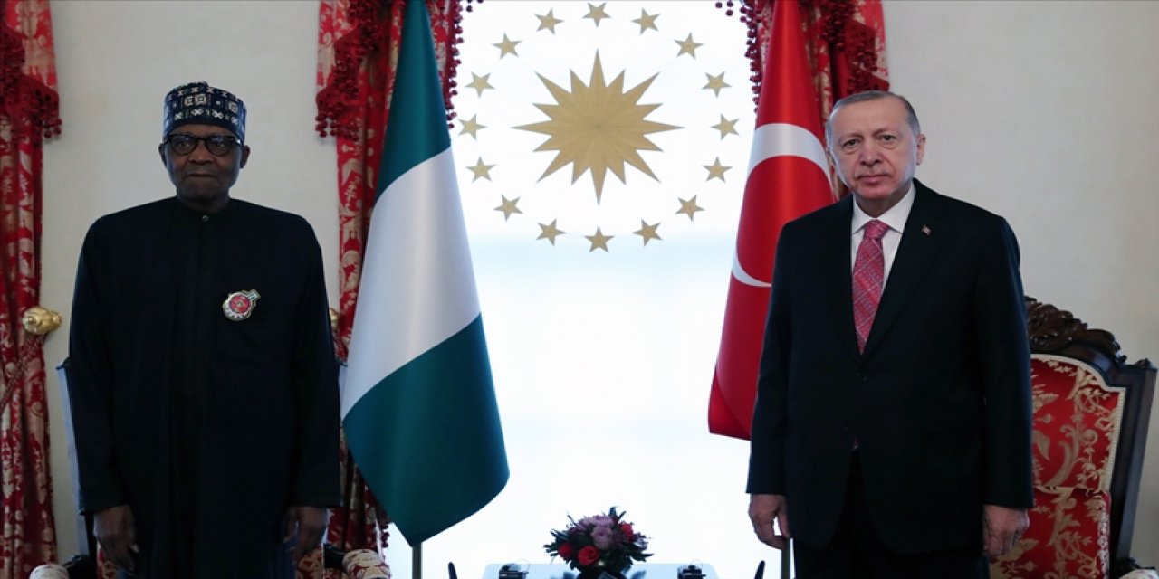 Cumhurbaşkanı Erdoğan, Nijerya Cumhurbaşkanı Buhari'yle görüştü