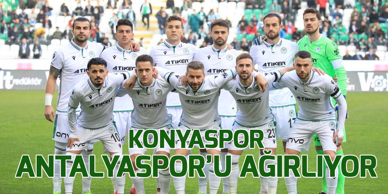 Konyaspor Antalyaspor'u ağırlıyor! işte muhtemel 11'ler