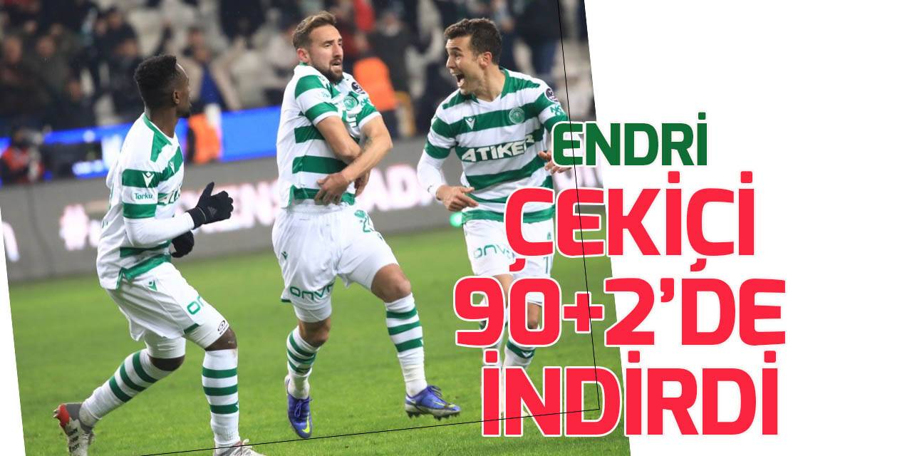 Endri "Çekiçi"  90+2'de indirdi!