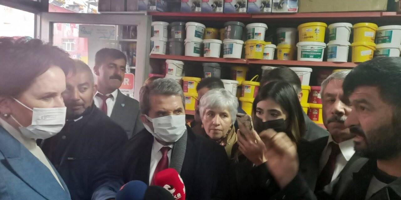 Akşener’den 650 lirayla geçindiğini söyleyen engelliye: ‘Harika sen buna devam et’