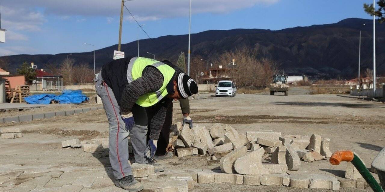 Erzincan’da üst yapı çalışmaları devam ediyor