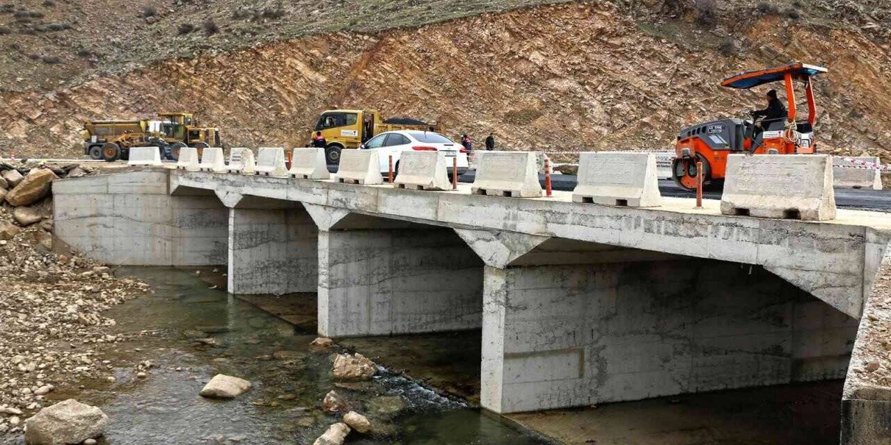Dadağlı Köprüsü tamamlandı