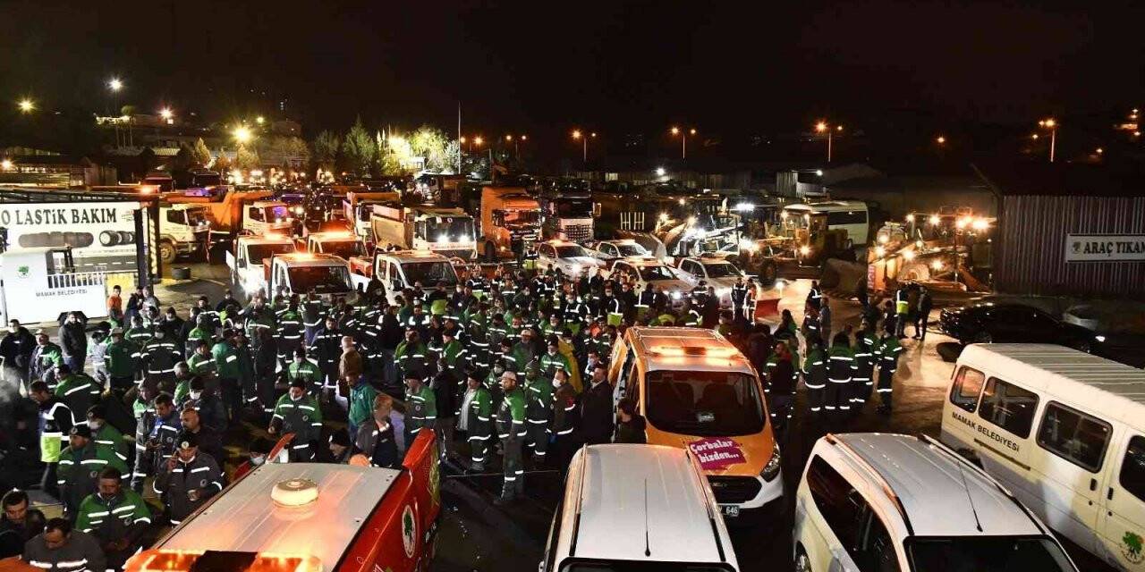 Mamak’ta kar teyakkuzu