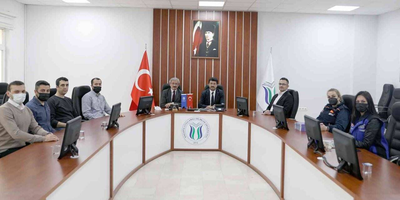 AFAD’dan SUBÜ’ye teşekkür ziyareti