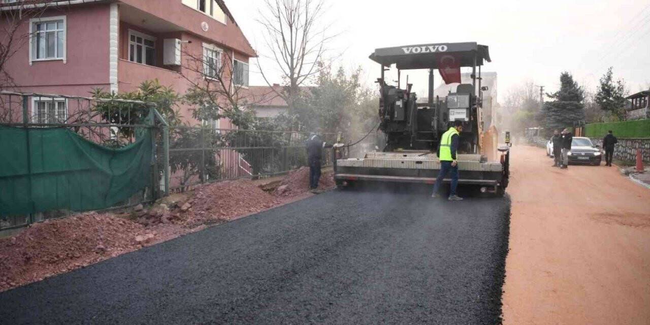 Kartepe-Derbent yolları kışa hazır
