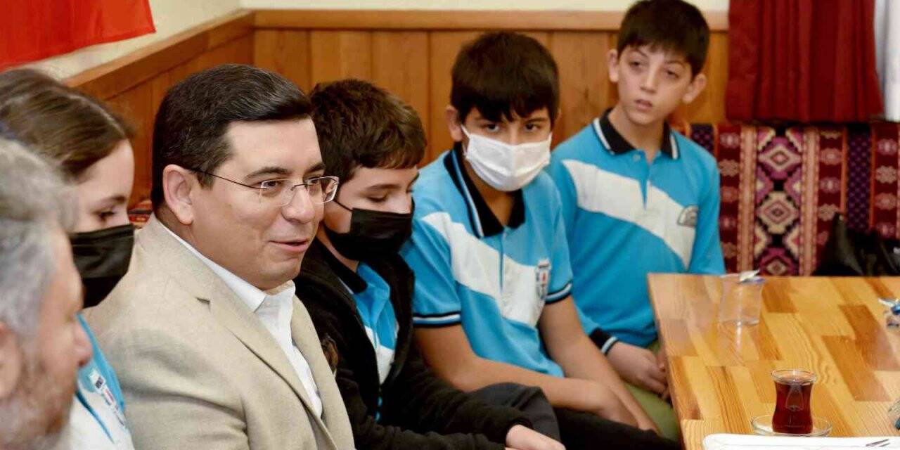 Tütüncü, SAYAD’ın misafiri çocuklarla buluştu