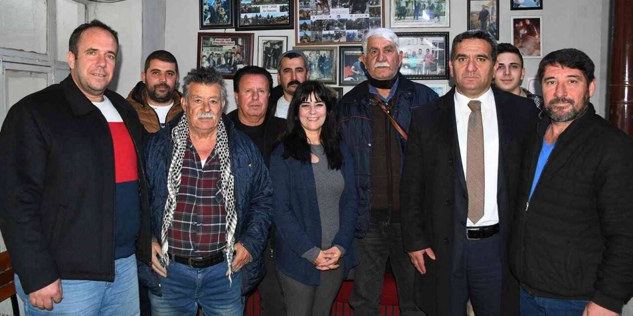 Kuşadası Belediyesi yöneticileri STK ziyaretlerini sürdürüyor