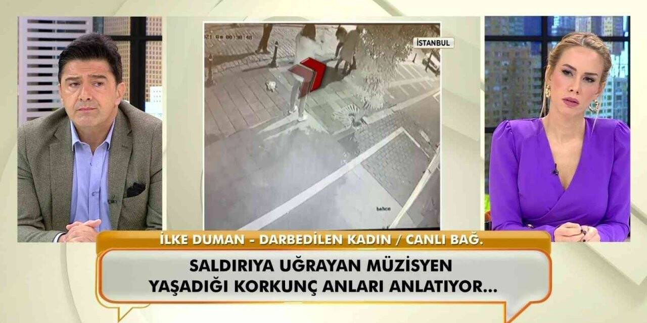 Sokağa idrarını yapan kişiyi uyardığı için darp edilen müzisyen konuştu