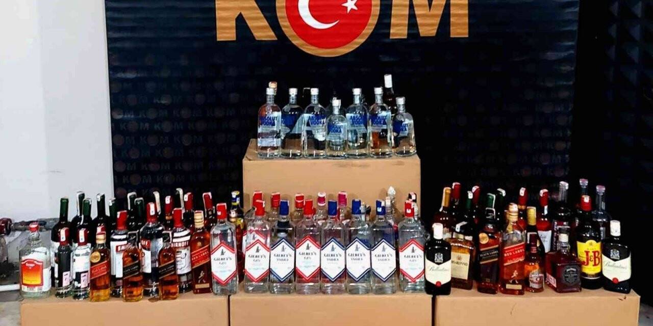 Muğla’nın turistik ilçelerinde sahte alkol operasyonu
