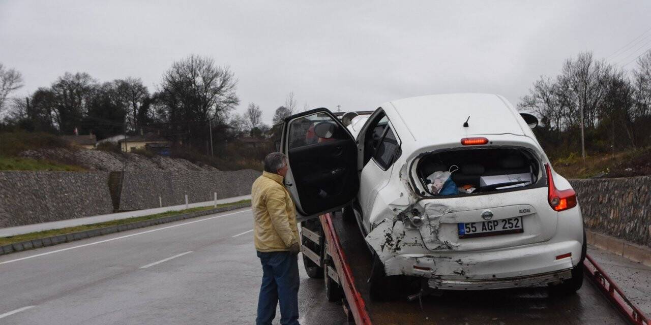 Sinop’ta trafik kazası: 3 yaralı