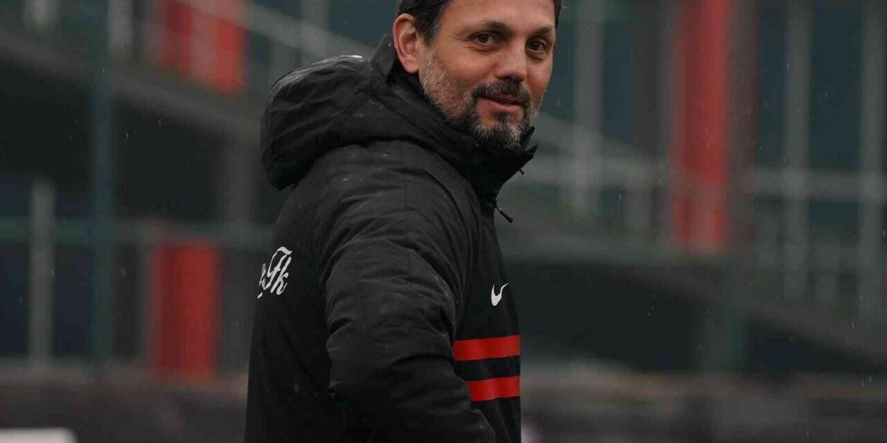 Erol Bulut: "Fenerbahçe maçında hak ettiğimiz 3 puanı aldık"