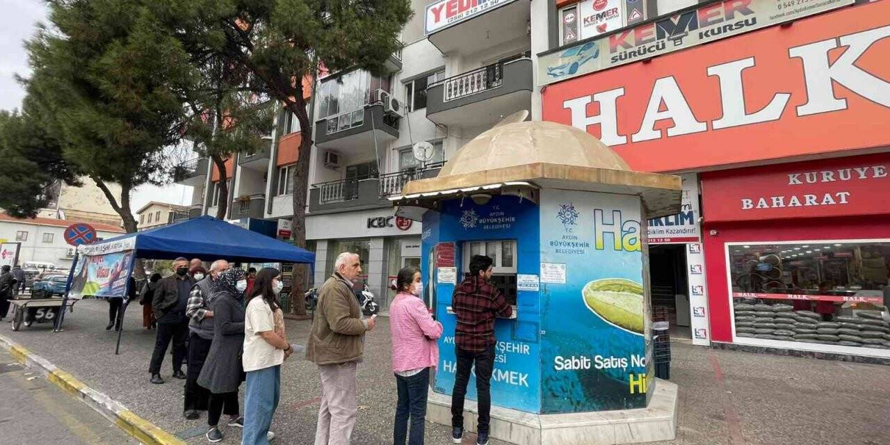 Vatandaşın ilk tercihi, Aydın Büyükşehir’in Halk Ekmek’i oldu