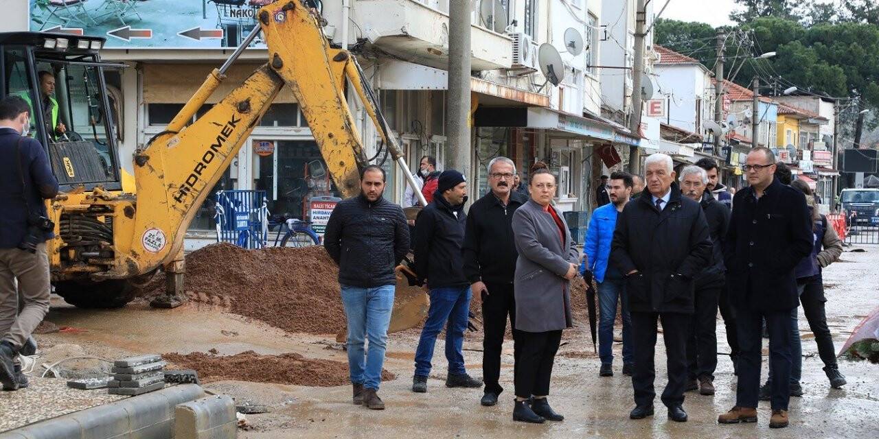 Başkan Gürün Ula’da sona yaklaşan çalışmaları İnceledi